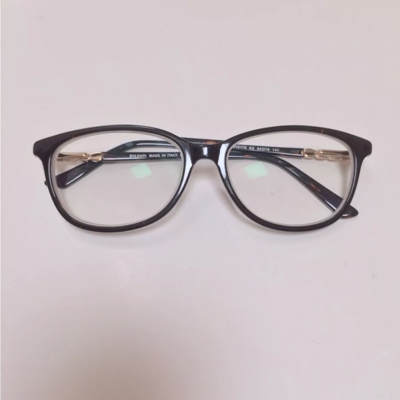 BVLGARI Accessories - Bulgari crystal trim tortoise glasses frame